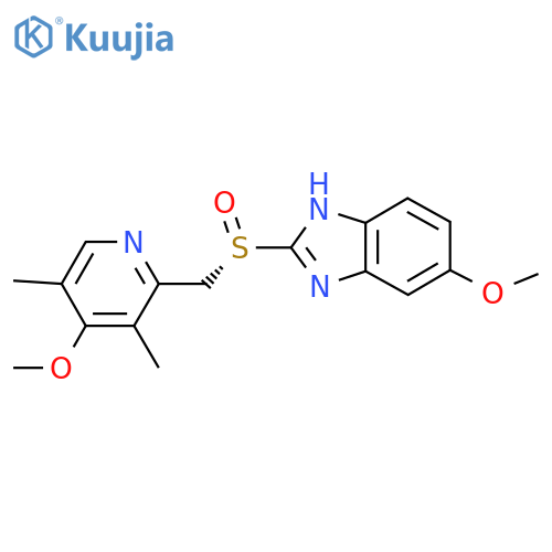 (S)-(-)-Omeprazole structure