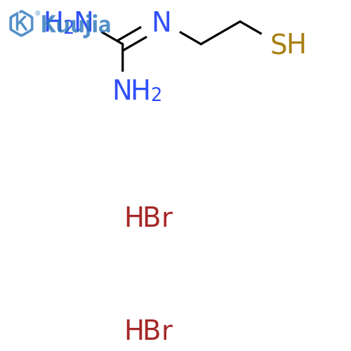 Mercaptoethylguanidine (MEG) dihydrobromide structure