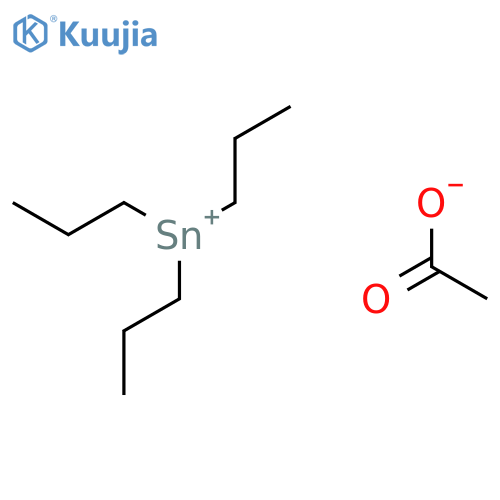 Tri-n-propyltin acetate structure