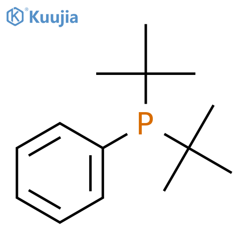 Di-tert-butylphenylphosphine structure