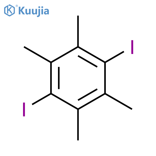 1,4-Diiodo-2,3,5,6-tetramethylbenzene structure