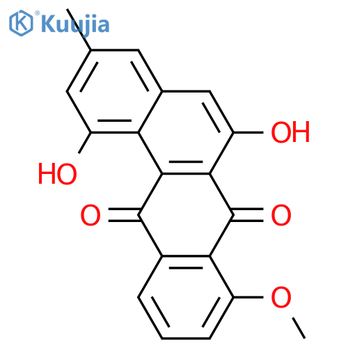 1,6,8-Trihydroxy-3-methylbenz[a]anthracene-7,12-dione; 8-Me ether structure