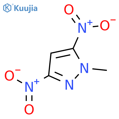 1H-Pyrazole,1-methyl-3,5-dinitro- structure