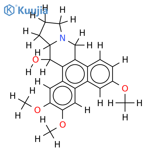 14-Hydroxy-2,3,6-trimethoxyphenanthroindolizidine structure