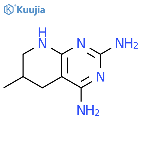 5,6,7,8-tetrahydro-6-methyl-Pyrido[2,3-d]pyrimidine-2,4-diamine structure