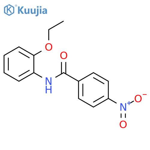N-(2-ethoxyphenyl)-4-nitrobenzamide structure