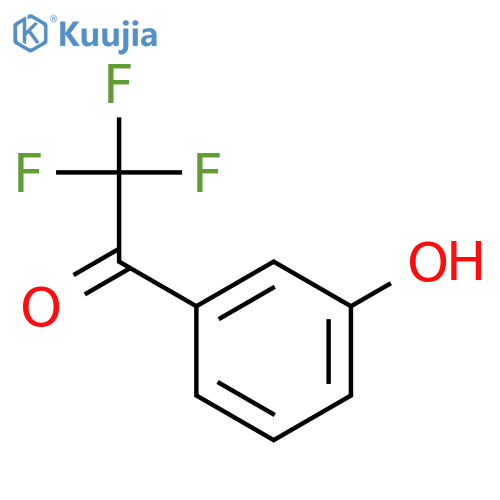 Ethanone,2,2,2-trifluoro-1-(3-hydroxyphenyl)- structure