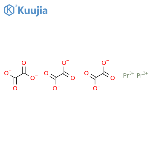 Praseodymium, [m-[ethanedioato(2-)-kO1,kO2':kO1',kO2]]bis[ethanedioato(2-)-kO1,kO2]di- structure