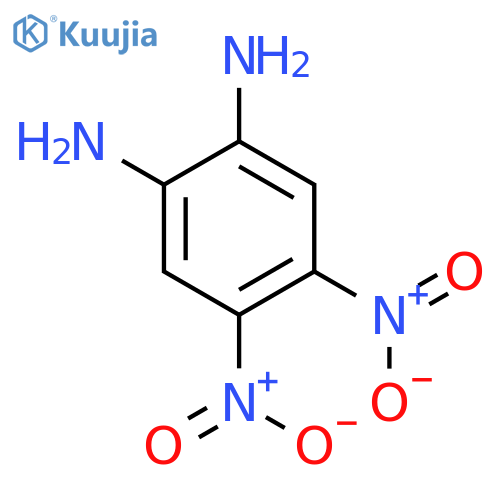 4,5-Dinitrobenzene-1,2-diamine structure