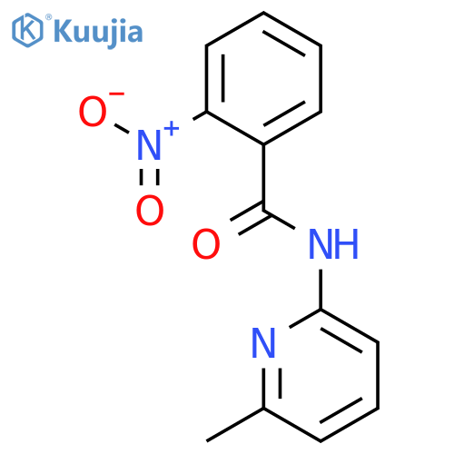 N-(6-Methylpyridin-2-yl)-2-nitrobenzamide structure