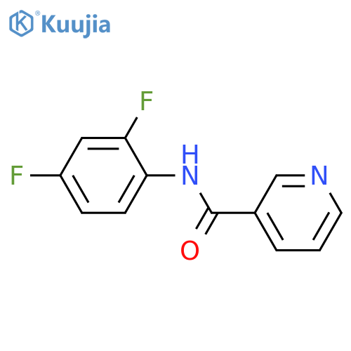 N-(2,4-Difluoro-phenyl)-nicotinamide structure