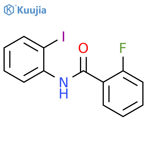 2-Fluoro-N-(2-iodophenyl)benzamide structure