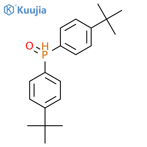Phosphine oxide, bis[4-(1,1-dimethylethyl)phenyl]- structure