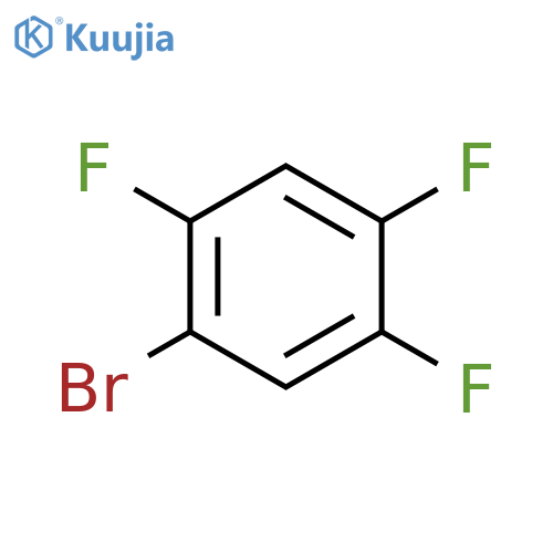 1-Bromo-2,4,5-trifluorobenzene structure