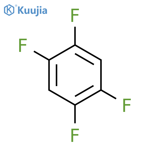 1,2,4,5-tetrafluorobenzene structure