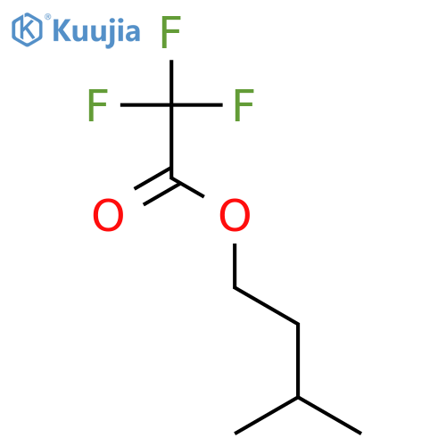 Acetic acid, trifluoro-, 3-methylbutyl ester structure