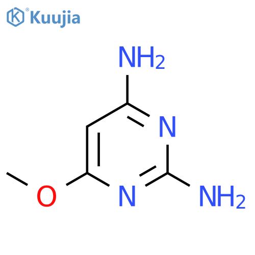 6-methoxypyrimidine-2,4-diamine structure
