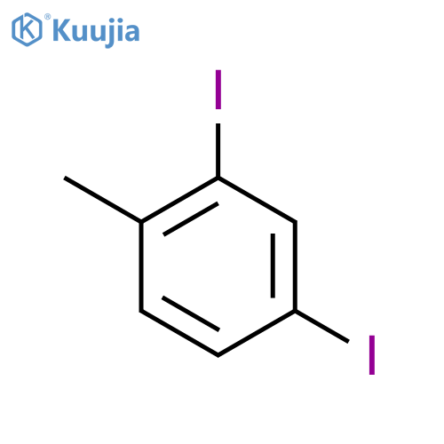 2,4-diiodo-toluene structure