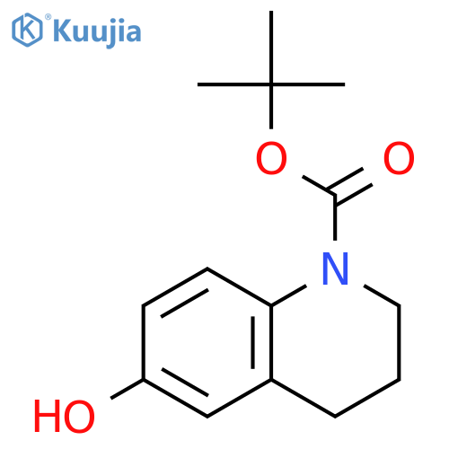 tert-Butyl 6-hydroxy-3,4-dihydroquinoline-1(2H)-carboxylate structure