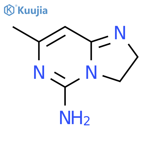 Imidazo[1,2-c]pyrimidin-5-amine,2,3-dihydro-7-methyl- structure