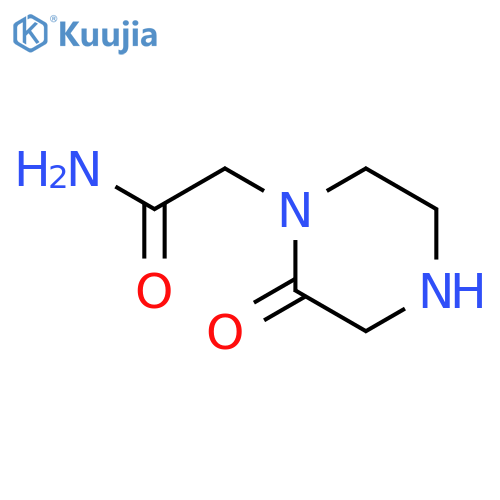 2-(2-Oxopiperazin-1-yl)acetamide structure