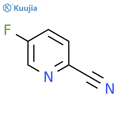 5-Fluoro-2-pyridinecarbonitrile structure
