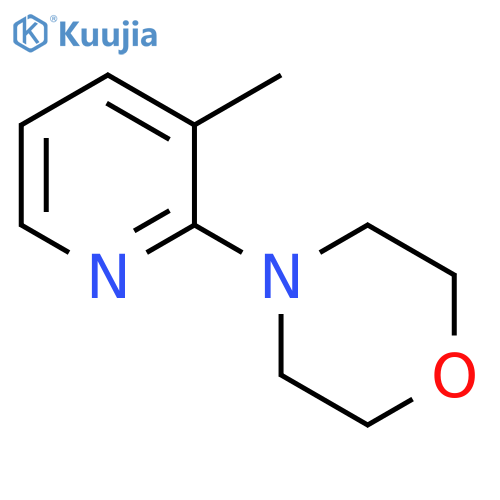 4-(3-Methylpyridin-2-yl)morpholine structure