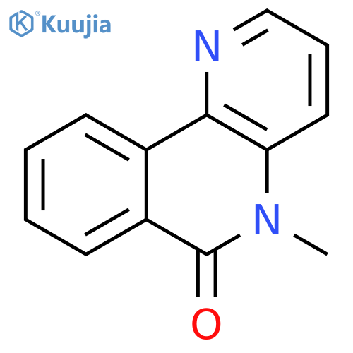 Benzo[c]-1,5-naphthyridin-6(5H)-one, 5-methyl- structure