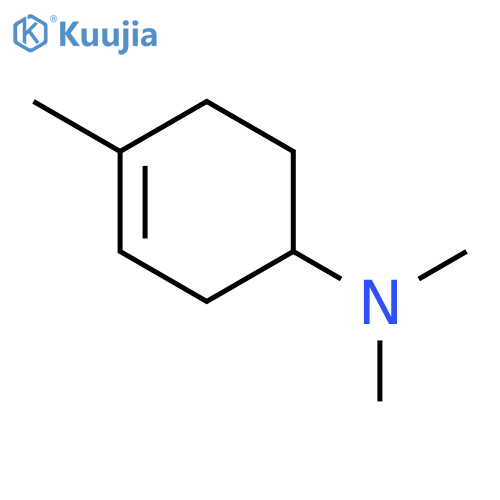 3-Cyclohexen-1-amine, N,N,4-trimethyl- structure