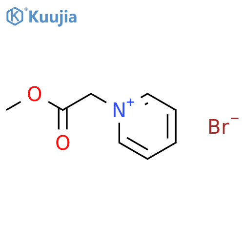 Pyridinium,1-(2-methoxy-2-oxoethyl)-, bromide (1:1) structure