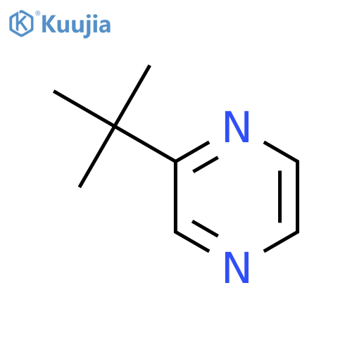 tert-butylpyrazine structure