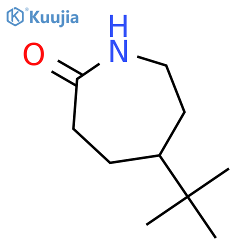 5-tert-butylazepan-2-one structure