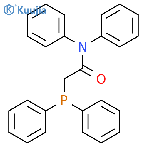 Acetamide, 2-(diphenylphosphino)-N,N-diphenyl- structure