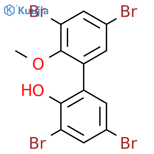 [1,1'-Biphenyl]-2-ol, 3,3',5,5'-tetrabromo-2'-methoxy- structure