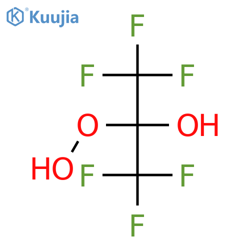 2-Propanol, 1,1,1,3,3,3-hexafluoro-2-hydroperoxy- structure