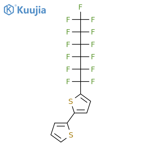 2,2'-Bithiophene, 5-(tridecafluorohexyl)- structure