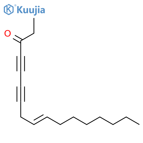 (Z)-9-Heptadecene-4,6-diyne-3-one structure