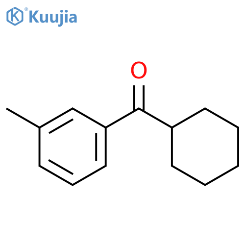 Cyclohexyl 3-methylphenyl ketone structure