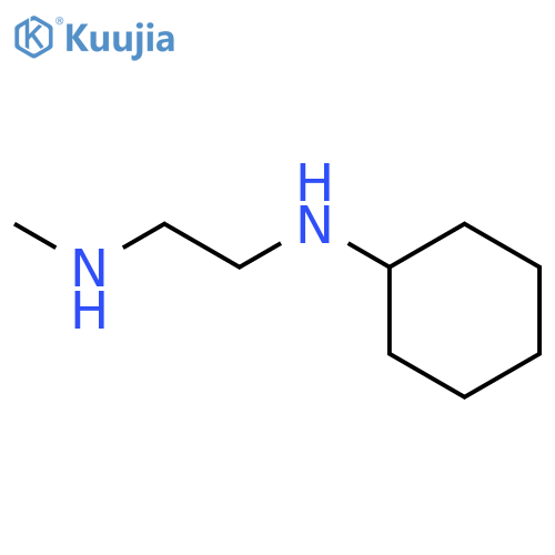 1,2-Ethanediamine, N-cyclohexyl-N'-methyl- structure