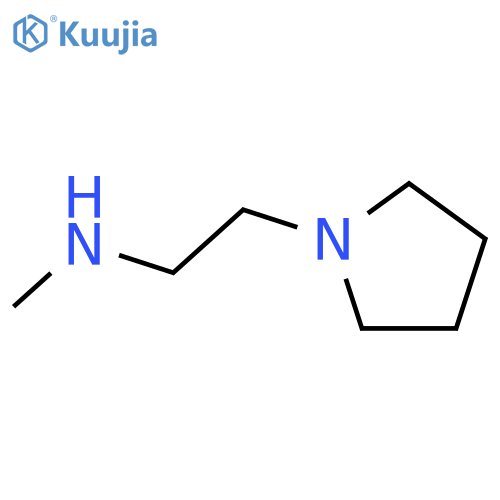 Methyl-(2-pyrrolidin-1-yl-ethyl)-amine structure