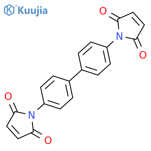 4,4'-Bis(maleimido)-1,1'-biphenyl structure