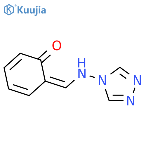 Phenol,2-[(4H-1,2,4-triazol-4-ylimino)methyl]- structure