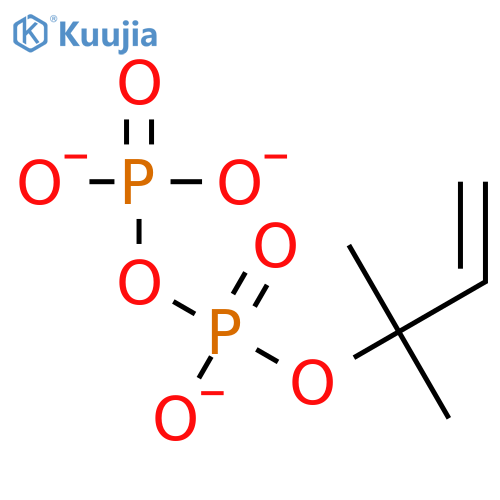 [2-Methylbut-3-en-2-yloxy(oxido)phosphoryl] phosphate structure