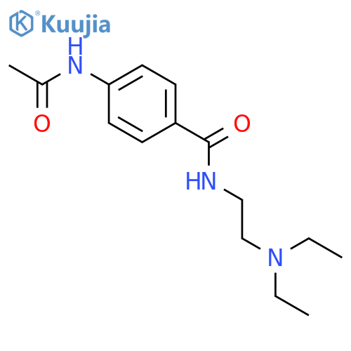 N-Acetylprocainamide structure