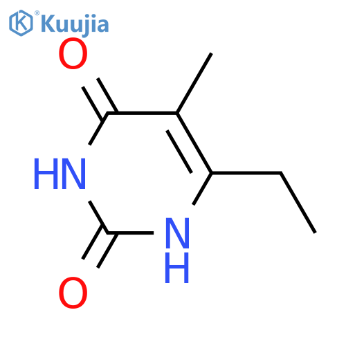 6-ethyl-5-methyl-1,2,3,4-tetrahydropyrimidine-2,4-dione structure