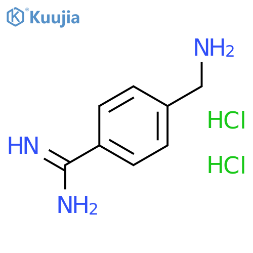 4-Aminomethyl benzamidine dihydrochloride structure