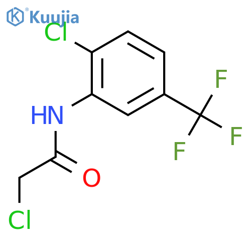 N-(Chloroacetyl)3-amino-4-chlorobenzotrifluoride structure