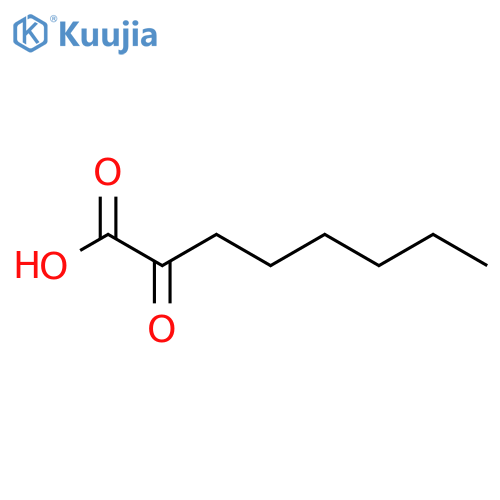 Octanoic acid, 2-oxo- structure