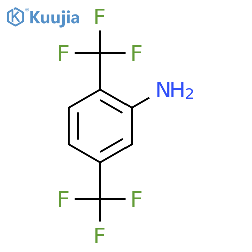 2,5-Bis(trifluoromethyl)aniline structure