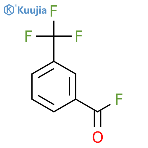 Benzoyl fluoride,3-(trifluoromethyl)- structure